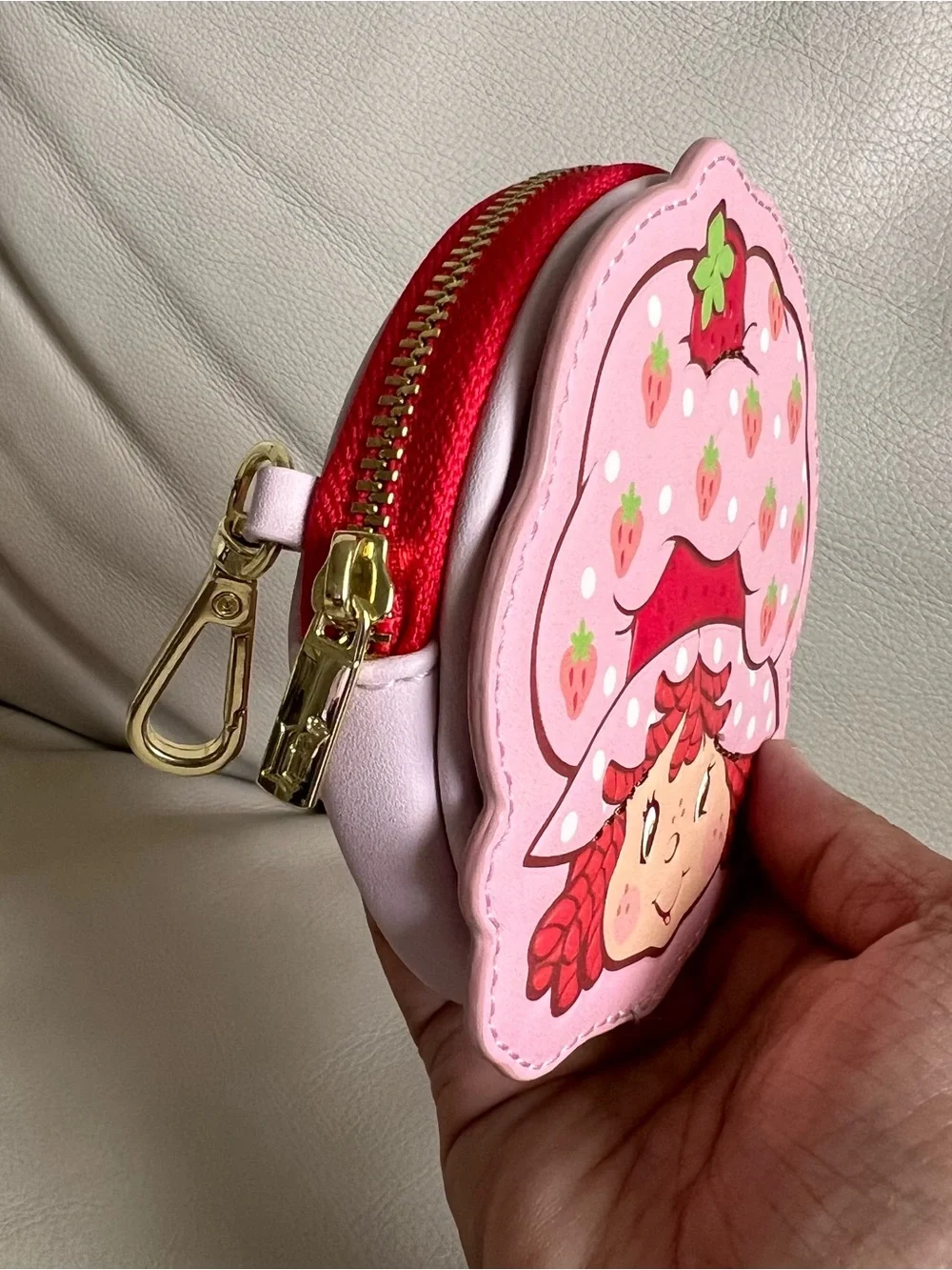 Loungefly Strawberry Shortcake Coin Purse Bag Charm